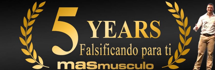 MASmusculo celebra 5 años falsificando y estafando